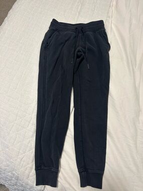 Lululemon Scuba Black Drawstring Jogger Pants size 4